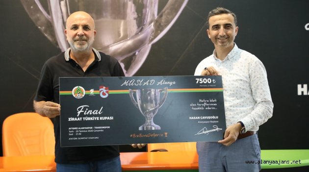MÜSİAD Alanya, hatıra bileti aldı