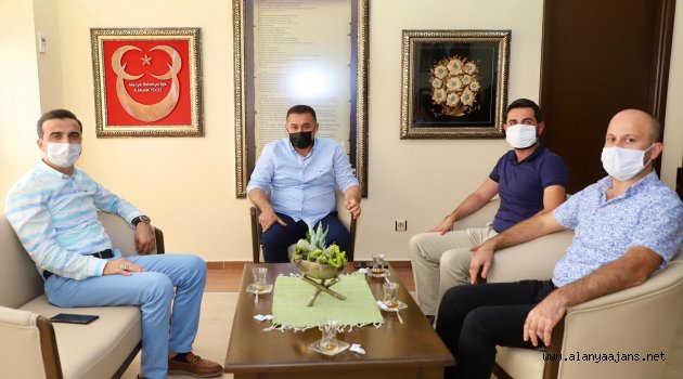 MÜSİAD Başkanı Durusoy, Yücel’i ziyaret etti