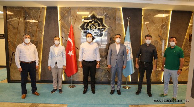 MÜSİAD'dan Rektör Kalan'a ziyaret