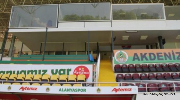 Oba Stadyumu'nda bakım çalışmaları tamamlandı