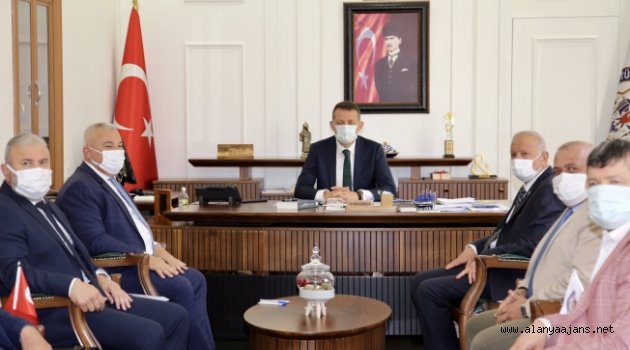Oda başkanları üyelerinin taleplerini Kaymakam Ürkmezer’e iletti