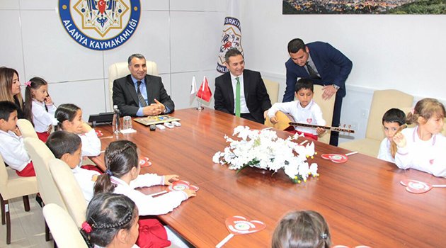 Öğrencilerden Kaymakam Harputlu’ya Ziyaret