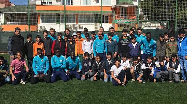 Öğrencilerden Moral Ziyareti