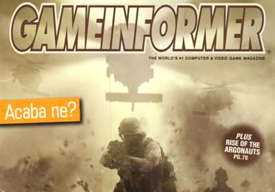 Oyun Dünyası, Yarın Gameınformer'ı Bekliyor