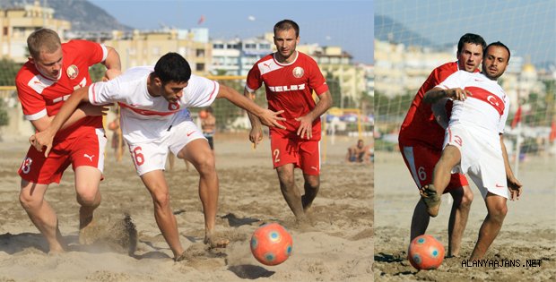 PLAJ FUTBOLU MİLLİ TAKIM DOSTLUK MAÇI