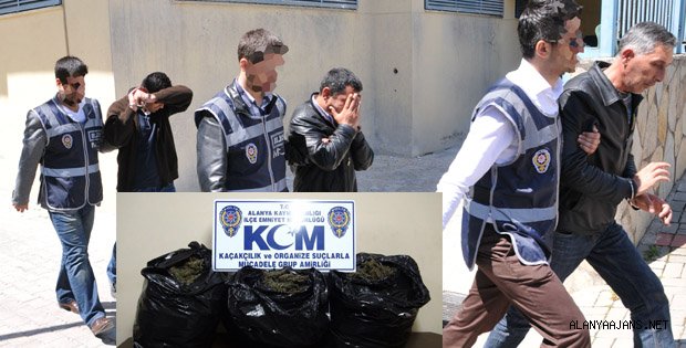 POLİS 43 KİLOGRAM ESRAR ELE GEÇİRDİ