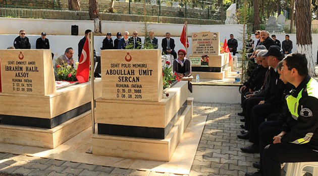 Polis Haftası’nda Şehitlere Ziyaret