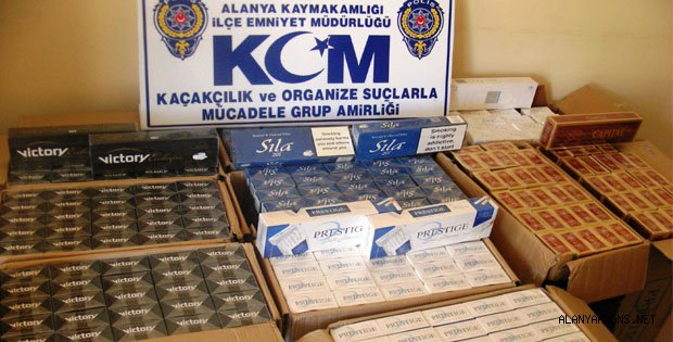 POLİS KAÇAK SİGARAYA AMAN VERMİYOR