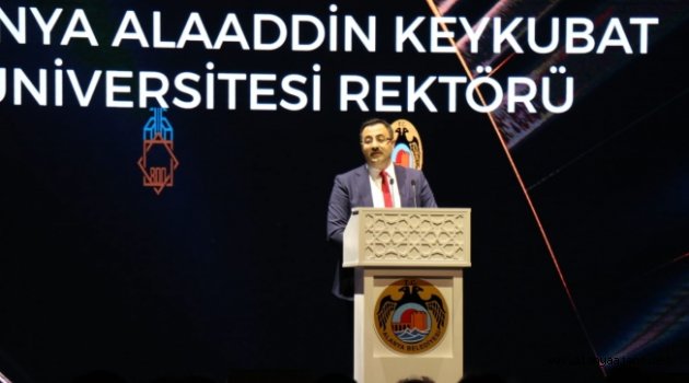 Rektör Kalan: 'Alanya'nın il olması ödül değil, bir hakkın teslimi'