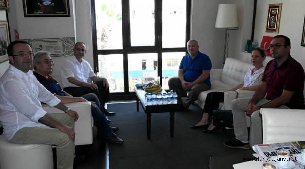 REKTÖR PINARBAŞI’DAN BAŞKAN ŞAHİN’E ZİYARET