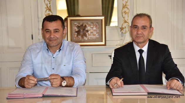 Rektörlük binası için protokol imzalandı