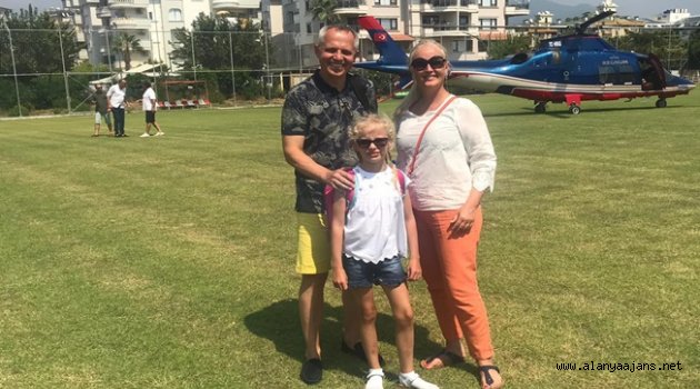 Rus işadamını Alanya'da ağırladılar