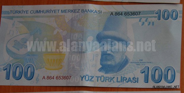 SAHTE PARAYLA DÜRÜM ALMAYA KALKINCA, GÖZALTINA ALINDI