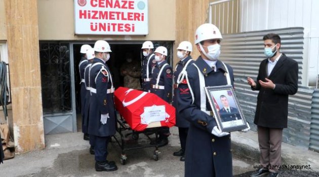 Sarıveliler ilçesine şehit ateşi düştü