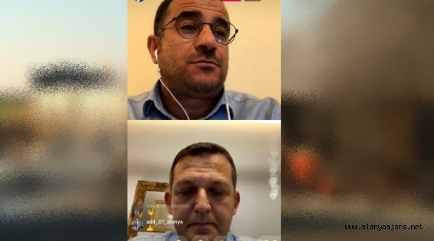 Şaşmaz, Kaymakam Ürkmezer'i canlı yayında konuk etti