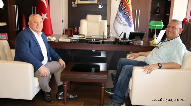 Sayın'dan Şahin'e teşekkür ziyareti