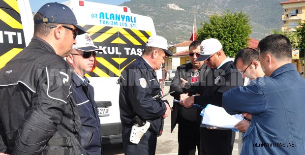 SERVİS ARAÇLARINA SIKI DENETİM