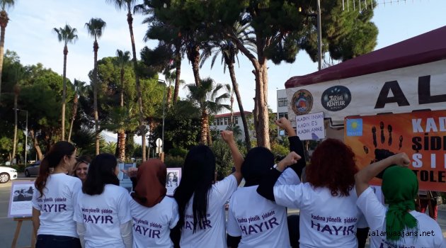 "Şiddete karşıyız"
