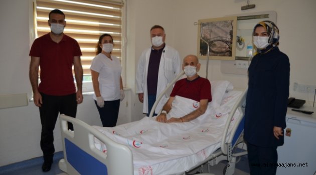 Şifayı Alanya'da buldu