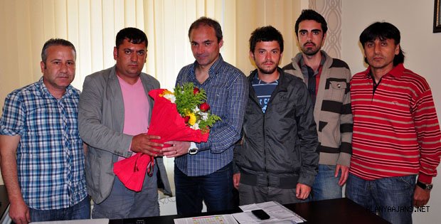 ŞİMŞEKLERDEN YENİ HOCAYA DESTEK ZİYARETİ