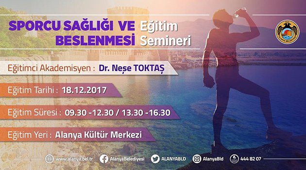 'Sporcu Sağlığı ve Beslenmesi' semineri