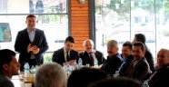 BAŞKAN YÜCEL BATI MUHTARLARIYLA BULUŞTU