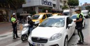 Alanya'da öncelikli yaya bilinci uygulaması sürüyor