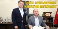 Bakan Çavuşoğlu, Başkan Yücel’i ziyaret etti