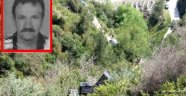 Alanya’da aracıyla uçurma yuvarlanan sürücü öldü