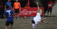 Plaj futbolu başladı