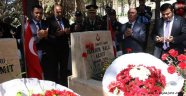 Şehitler mezarı başında anıldı