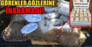 Alanya'da bir çuval dolusu uyuşturucu sahile vurdu!