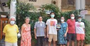 ABD’den gelerek Alanya’da kurs veren gence ödül