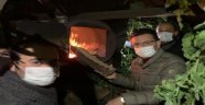AK Partili Uslu'dan seralara nöbet ziyareti
