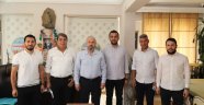 Alanya Ak Parti’den oda başkanlarına ziyaret