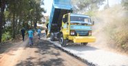 Alanya Belediyesi asfalt çalışmalarına devam ediyor