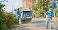 Alanya Belediyesi kent genelinde temizliğe devam ediyor