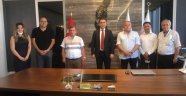 Alanya CHP'den Başsavcı Emre'ye veda ziyareti