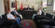 Alanya CHP'den Kaymakam Ürkmezer'e ziyaret