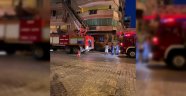 Alanya’da apartman dairesinde yangın paniği!