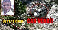 Alanya’da araç 50 metrelik uçurumdan yuvarlandı: 1 ölü 1 yaralı