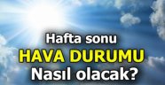 Alanya’da haftasonu hava nasıl olacak?