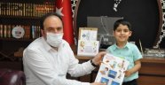 Alanya’da ilk orucunu tutan minikler ödüllendirildi
