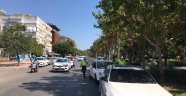Alanya’da kurallara uymayan sürücüler polise takıldı