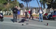 Alanya’da motosiklet ile bisiklet çarpıştı: 1 yaralı