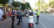 Alanya’da motosiklet sürücülerine ceza yağdı