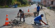 Alanya’da parke bakım ve onarım çalışması