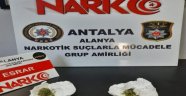 Alanya’da polisten uyuşturucu operasyonu