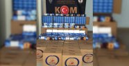 Alanya’da şüpheli araçta 400 bin adet makaron ele geçirildi