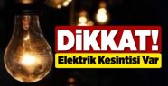 Alanya’da yılın son günü bu bölgelerde elektrik kesintisi yaşanacak